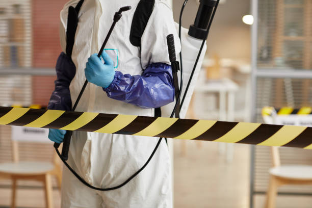 Professional Infectious Disease Decontamination technician working in Matthews, NC